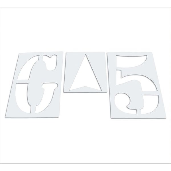 Rae Athletic Stencil, Football, 72 in, 1/8 - STL-108-6FK