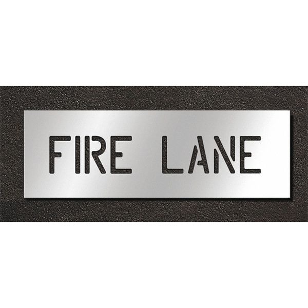 Rae Pavement Stencil, Fire Lane, STL-108-70631 - STL-108-70631