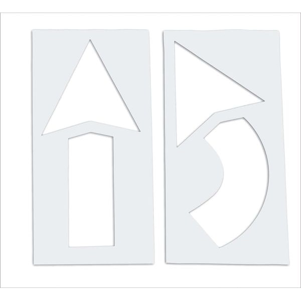Rae Pavement Stencil, 42 in, Arrow Kit, 1/16 - STL-116-4042