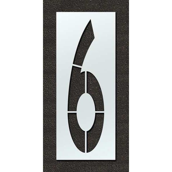 Rae Airport Pavement Stencil, 6,108 in - STL-108-F1086