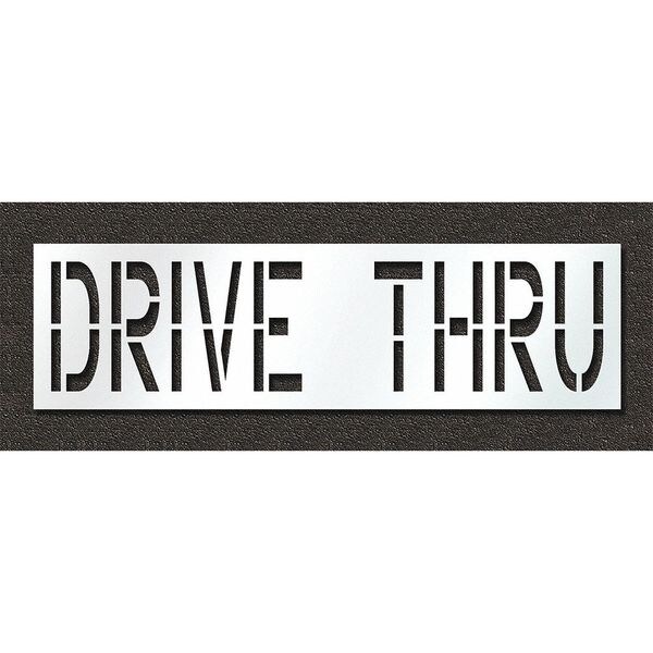 Rae Pavement Stencil, Drive Thru, STL-108-72436 - STL-108-72436