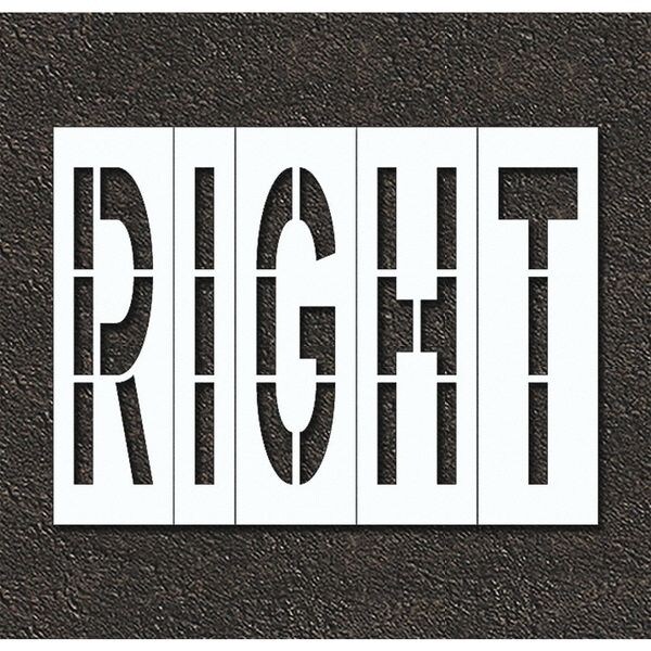 Rae Pavement Stencil, Right, STL-108-74821 - STL-108-74821