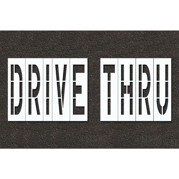Rae Pavement Stencil, Drive Thru, STL-108-74836 - STL-108-74836