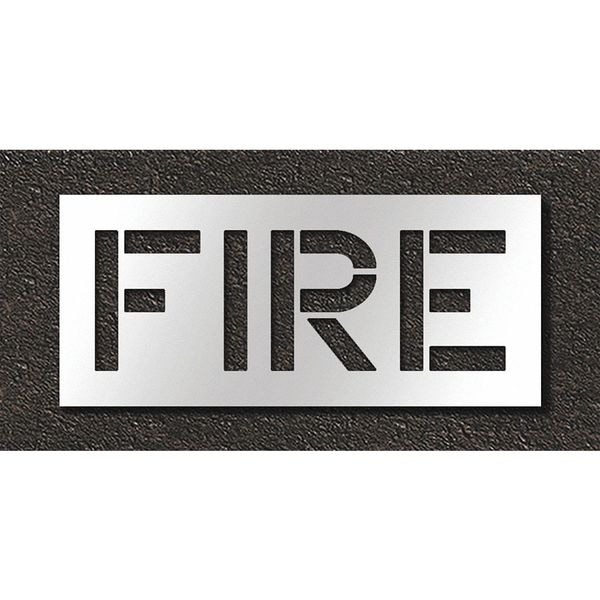 Rae Pavement Stencil, Fire, STL-108-71201 - STL-108-71201