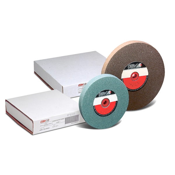 Cgw Abrasives Grinding Whl, 7x1x1, T1, Sgl PK - 38163
