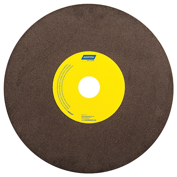 Norton Abrasives Cut-Off Wheel, 12 in. Dia, AO, 100 G, PK10 - 66253322151