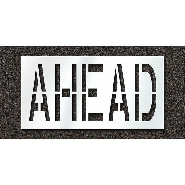 Rae Pavement Stencil, Ahead, STL-108-72428 - STL-108-72428