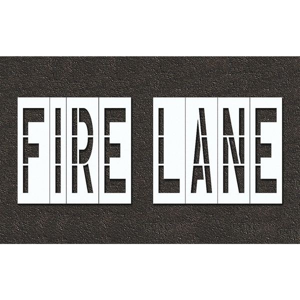 Rae Pavement Stencil, Fire Lane, STL-108-74831 - STL-108-74831