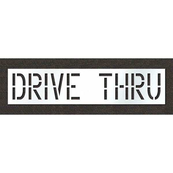 Rae Pavement Stencil, Drive Thru, STL-108-71836 - STL-108-71836