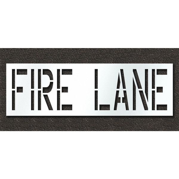 Rae Pavement Stencil, Fire Lane, STL-108-72431 - STL-108-72431