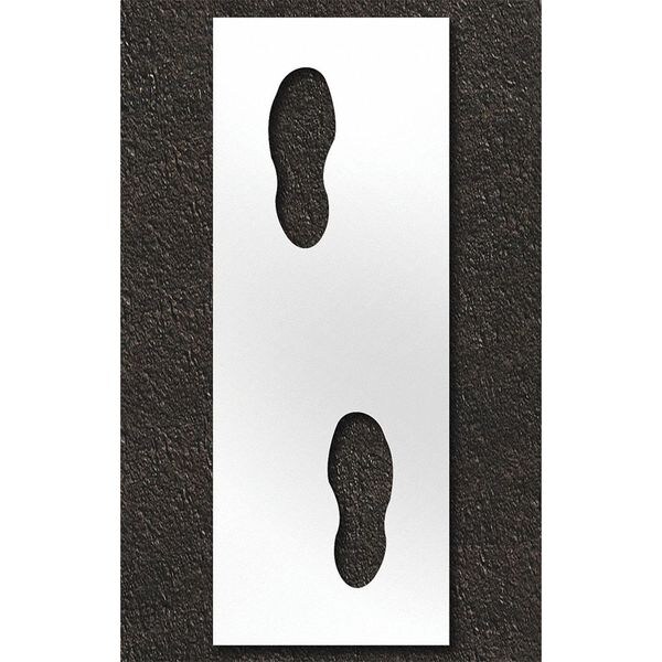 Rae Pavement Stencil, Foot Steps, STL-108-14814 - STL-108-14814