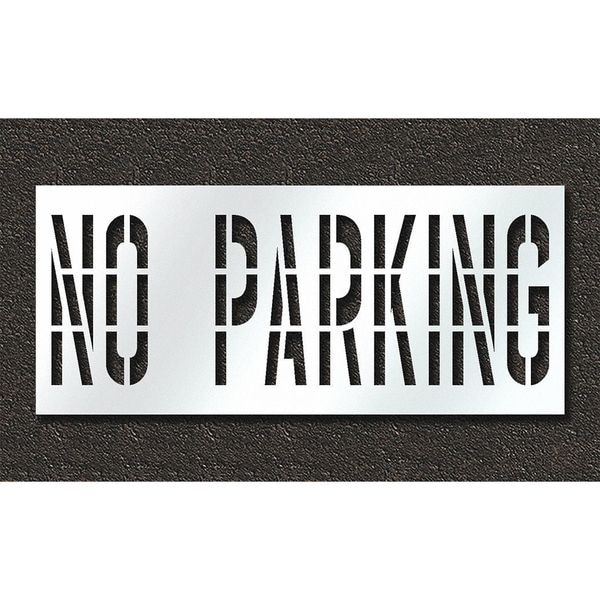 Rae Pavement Stencil, No Parking, STL-108-73632 - STL-108-73632