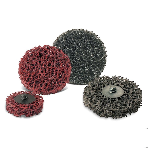 Cgw Abrasives EZ Series Roll-On Non-Woven Strip Wheel, 3 in Dia, 1/2 in Center Hole, 1/2 in W Face, Extra Coarse G - 59062