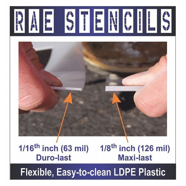 Rae Pavement Stencil, Loading, STL-108-72412 - STL-108-72412