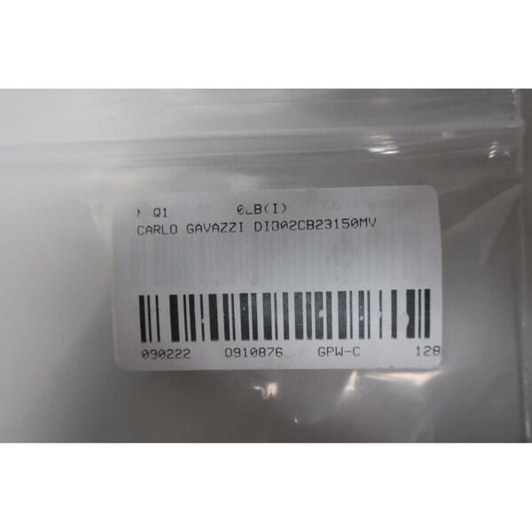 Nivel de corriente Carlo Gavazzi 115/230V-AC Otro Relé - DIB02CB23150MV