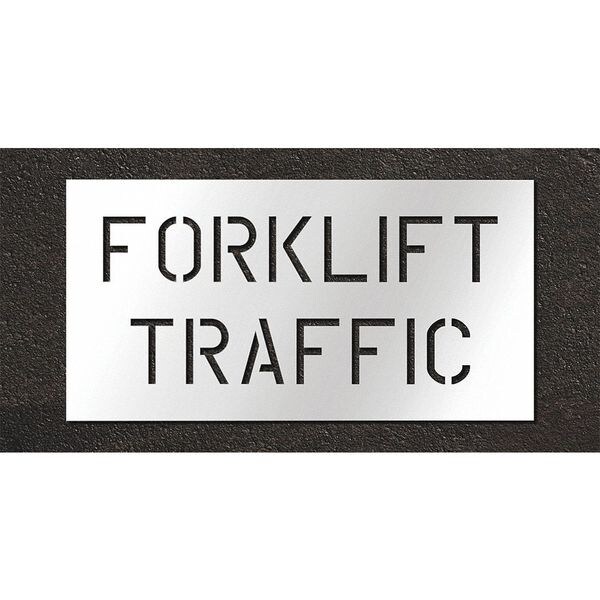Rae Pavement Stencil, Forklift Traffic, STL-108-10602 - STL-108-10602