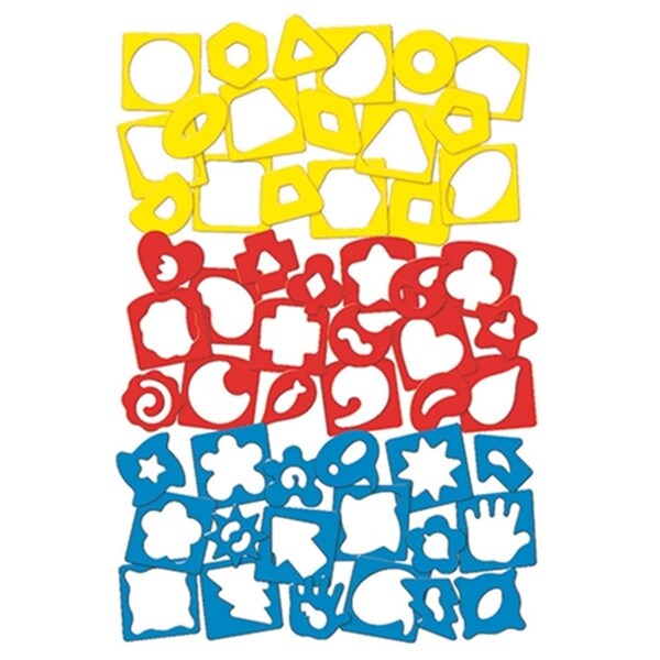 Workstationpro Roylco Fine Motor Skill Silly Stencils, 24PK - WO2570659