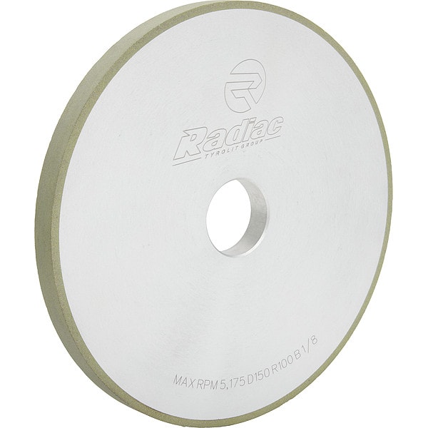 Tool Room Superabrasive Grinding Wheel 6 x 1/4 x 1-1/4 D150, 1A1 - 34153579