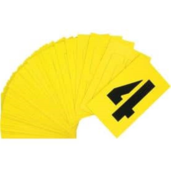 Altruismo 4 in. Heavy Duty Letters Numbers Symbols Stencil Kit, 5PK - AL2742665