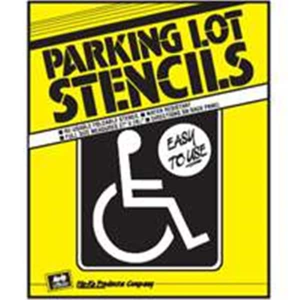 Hy-Ko Hy-Ko Products PLS-10 37 x 29.25 in. Parking Lot Stencil - 6718811