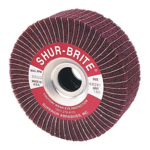Superior Abrasives Condition Duplex Wheel, AO, 6x2x1, Grit 120 - A009154