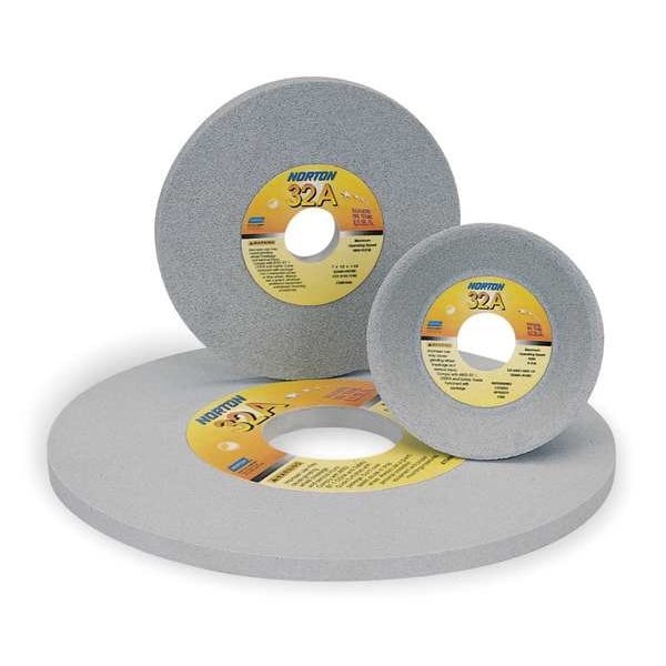 Norton Abrasives Grinding Wheel, T1, 14x2x5, AO, 60G, Med, Prpl - 66253364510