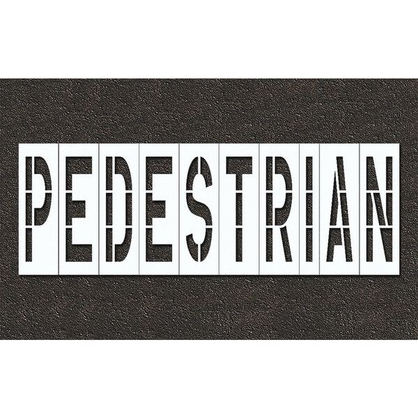 Rae Pavement Stencil, Pedestrian, STL-108-79625 - STL-108-79625