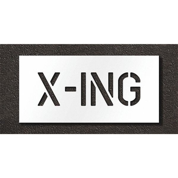 Rae Pavement Stencil, X-ing, STL-108-71027 - STL-108-71027
