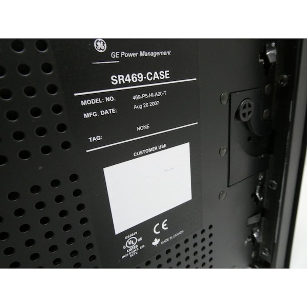 RELEVADOR DE PROTECCIÓN Y GESTIÓN DE MOTOR - 469-P5-HI-A20-T
