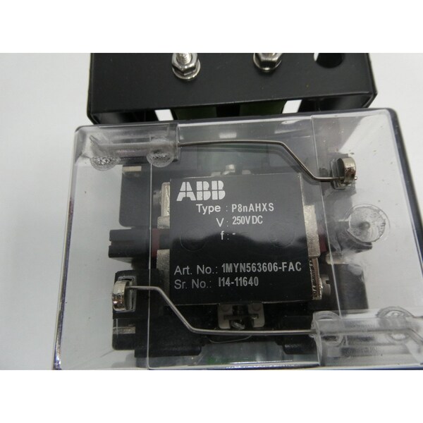 Abb AUXILIARY 250V-DC OTRO RELÉ - P8NAHXS 1MYN563606-FAC
