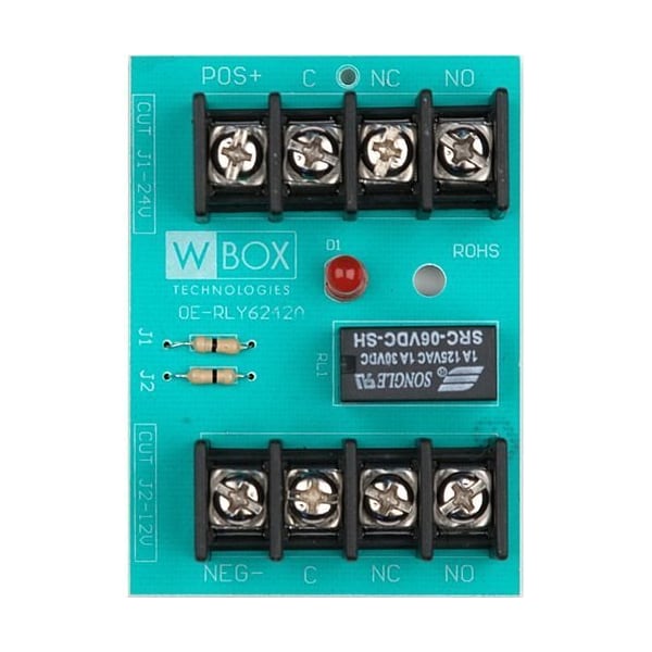 W Box RELAY 6-12-24VDC A 2A DPDT - 0E-RLY6242A