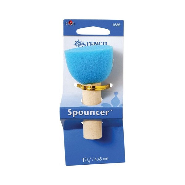 Plaid Plaid FolkArt 1-3/4 in. W Blue Foam Applicators - 1535