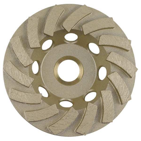 Diamond Vantage Grinding Wheel, Cup, No. Seg. 14, 4 in - 04HDDGDX1