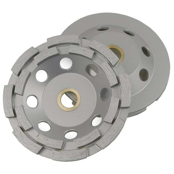 Diamond Vantage Grinding Wheel, Cup, No. Seg. 24, 7 in - 07HDDDX1