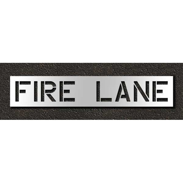 Rae Pavement Stencil, Fire Lane, 12 in - STL-116-71231