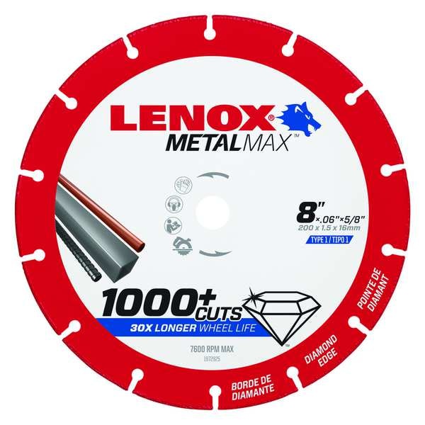 Lenox Circular Saw Blade, 8"x.060"x5/8", 7600rpm - 1972925