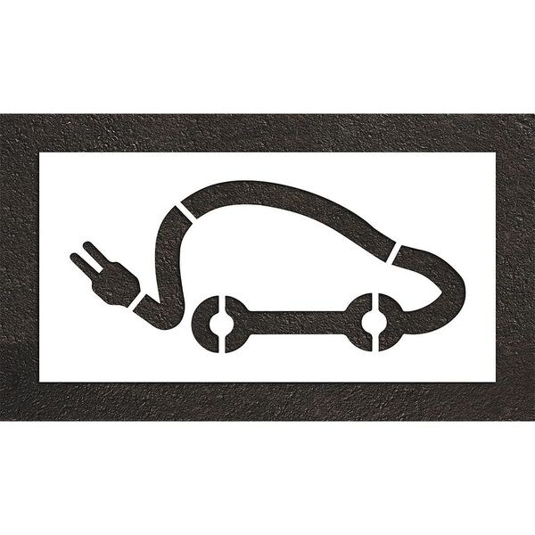 Rae Pavement Stencil, 32"H, 62"W, 0.063" Thick - STL-116-52421