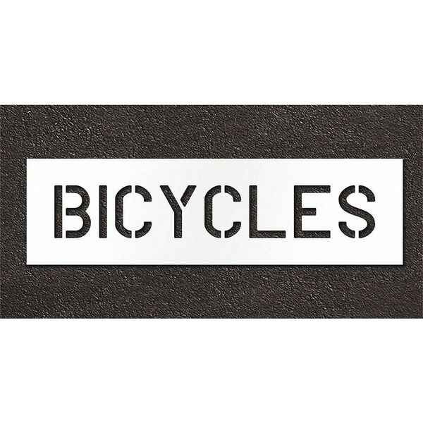 Rae Pavement Stencil, Bicycles, STL-108-70618 - STL-108-70618