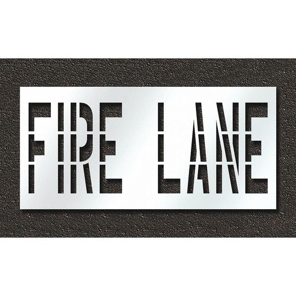 Rae Pavement Stencil, Fire Lane, STL-108-73631 - STL-108-73631