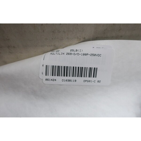 Gestión de motor MULTILIN 240-250V-AC 240-250V-DC OTRO RELÉ - 269-D/O-100P-250VDC
