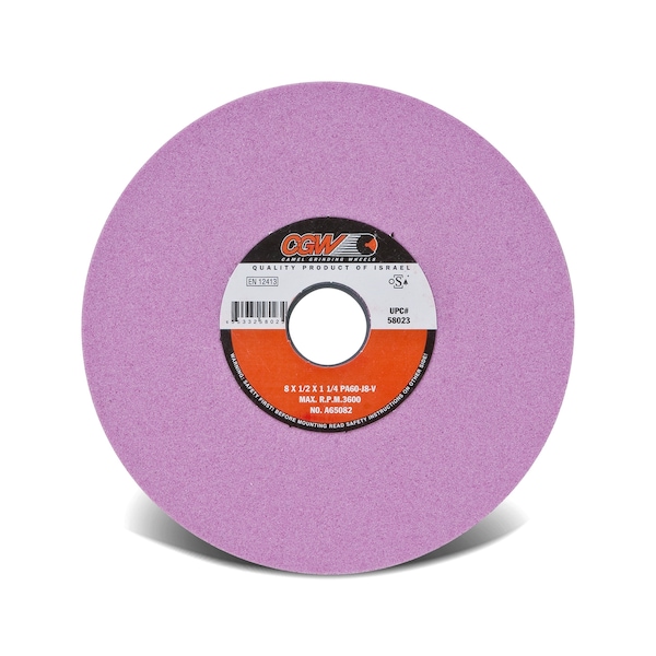 Cgw Abrasives Grinding Whl, 14x2x5, R/1-8x1, PA46-H8-V - 58043