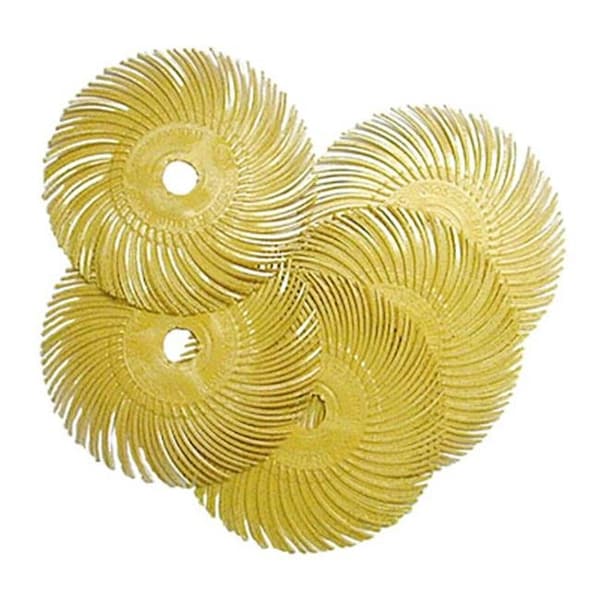 Hd 3M30126 Scotch-Brite Radial Bristle Discs; 80 Grit - 3M30126