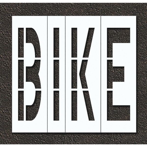 Rae Pavement Stencil, Bike, STL-108-74817 - STL-108-74817
