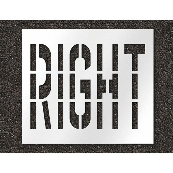Rae Pavement Stencil, Right, STL-108-73621 - STL-108-73621