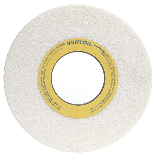 Norton Abrasives Grinding Wheel, T1, 14x1-1/2x5, AO, 60G, Wht - 66253364247