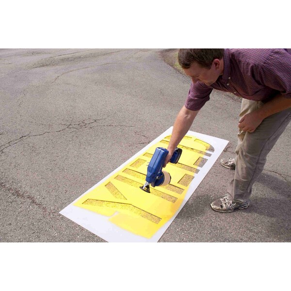 C.H. Hanson Commercial Stencil, Heavy Duty Reusable, No Parking CharacterLegend, 4 In Character Height, 3 In, 69999 - 69999