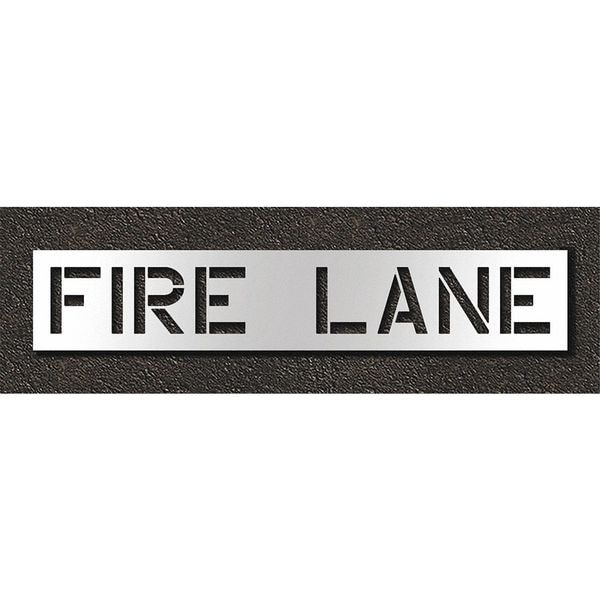Rae Pavement Stencil, Fire Lane, STL-108-71231 - STL-108-71231