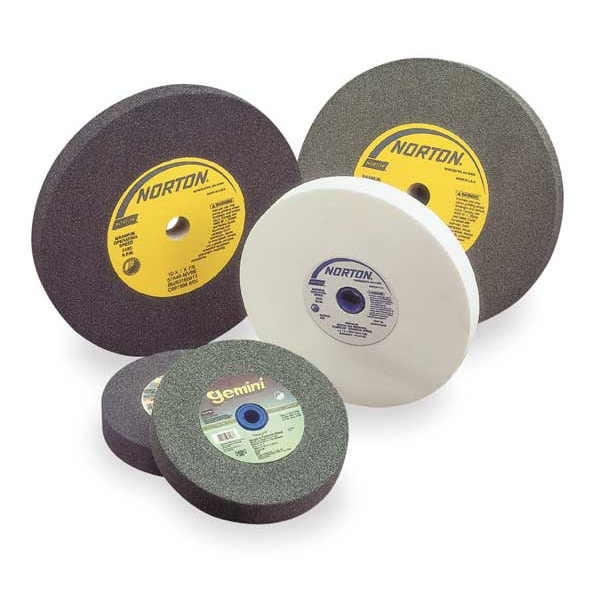 Norton Abrasives Grinding Wheel, T1, 6x1x1, SC, 60G, Green - 66252837187