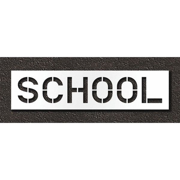 Rae Pavement Stencil, School, STL-108-71223 - STL-108-71223