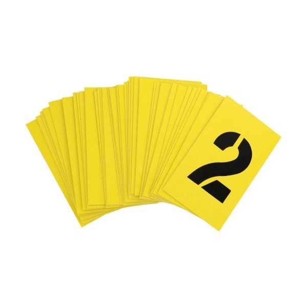 Hillman Hillman Group 847026 2 in. Oil Board Stencil Pack Letters & Numbers - 847026